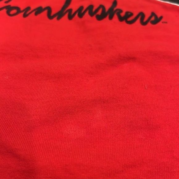 Nebraska Huskers Tee single stitched  90s Cornhuskers NCAA Football USA Size L - Picture 6 of 11